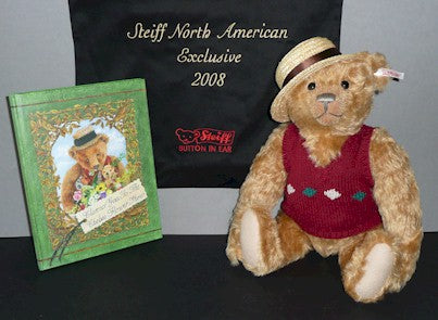 Steiff Clarence with Susan Hoy Book